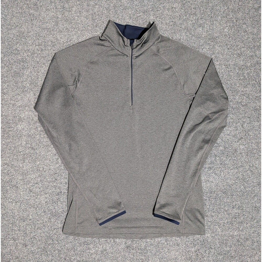 Kjus Pullover Mens 50 Performance 1/4 Zip Gray